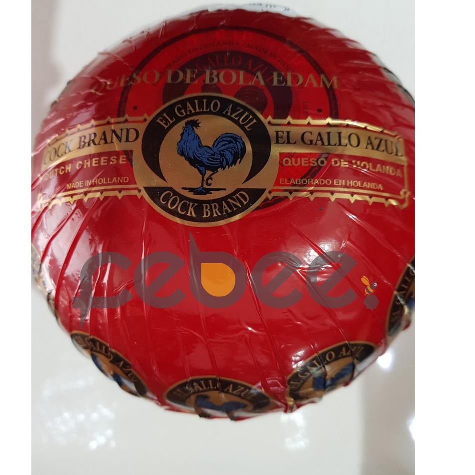 

✓PROMO✓ [100g] Keju Edam Cock Brand / Keju Bola Ayam Jago Emas