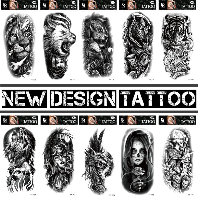 New Tato temporer Black &amp; Gray