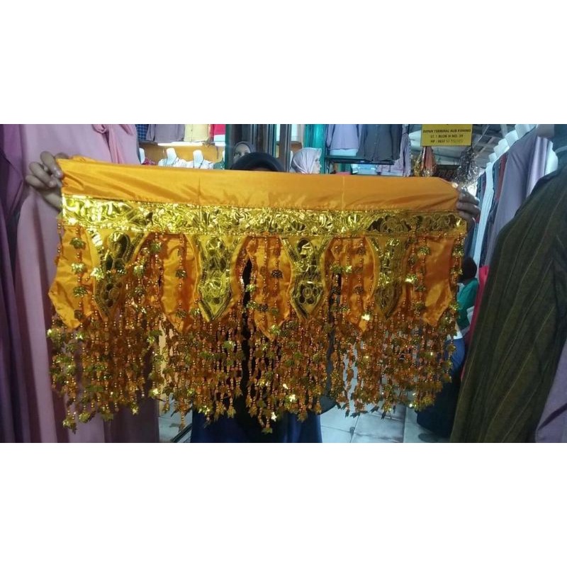 ondas atau tirai jurai panjang 3 meter