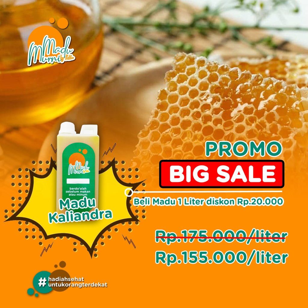 

MADU MURNI KALIANDRA 1 LITER