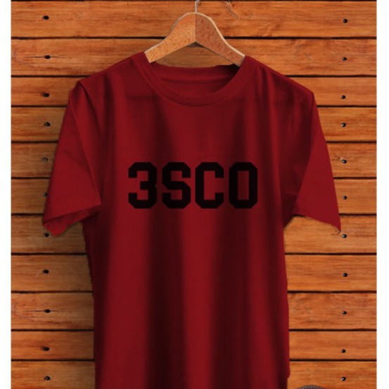 Kaos Tshirt Baju Obral Murah Combed 30 Distro 3SECOND 3 SCO 3SCO SECOND polos custom indonesia pria 