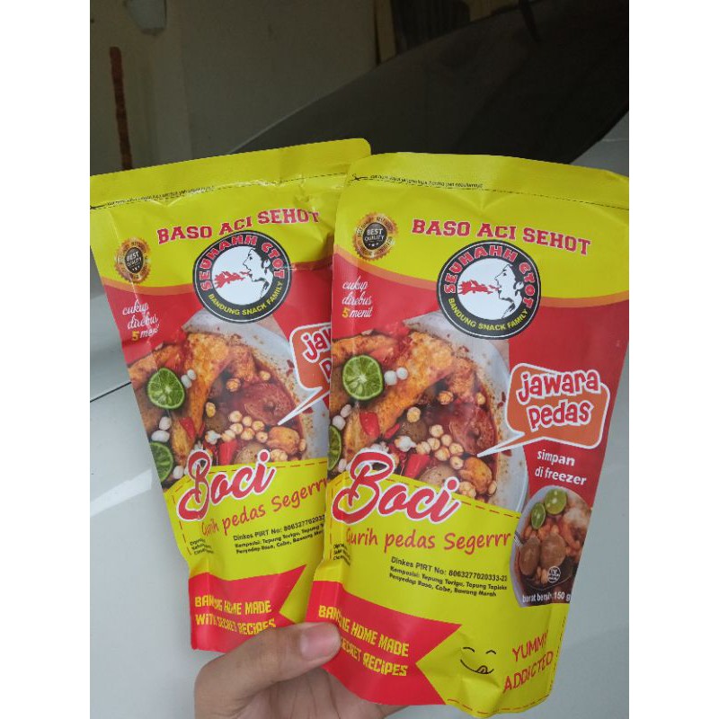 

[READY MEDAN] Baso Aci Boci Sehot Jawara Pedas Termurah Terenak READY STOK BANYAK LANGSUNG KIRIM