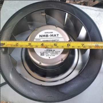 FAN NMB-MAT, MODEL 220R, DC 48 VOLT
