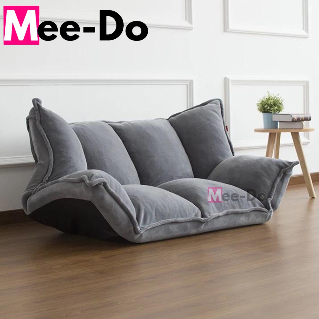 Mee-Do Sofa Bed Lantai Lipat Lesehan Kursi Santai Sofabed 2 dudukan