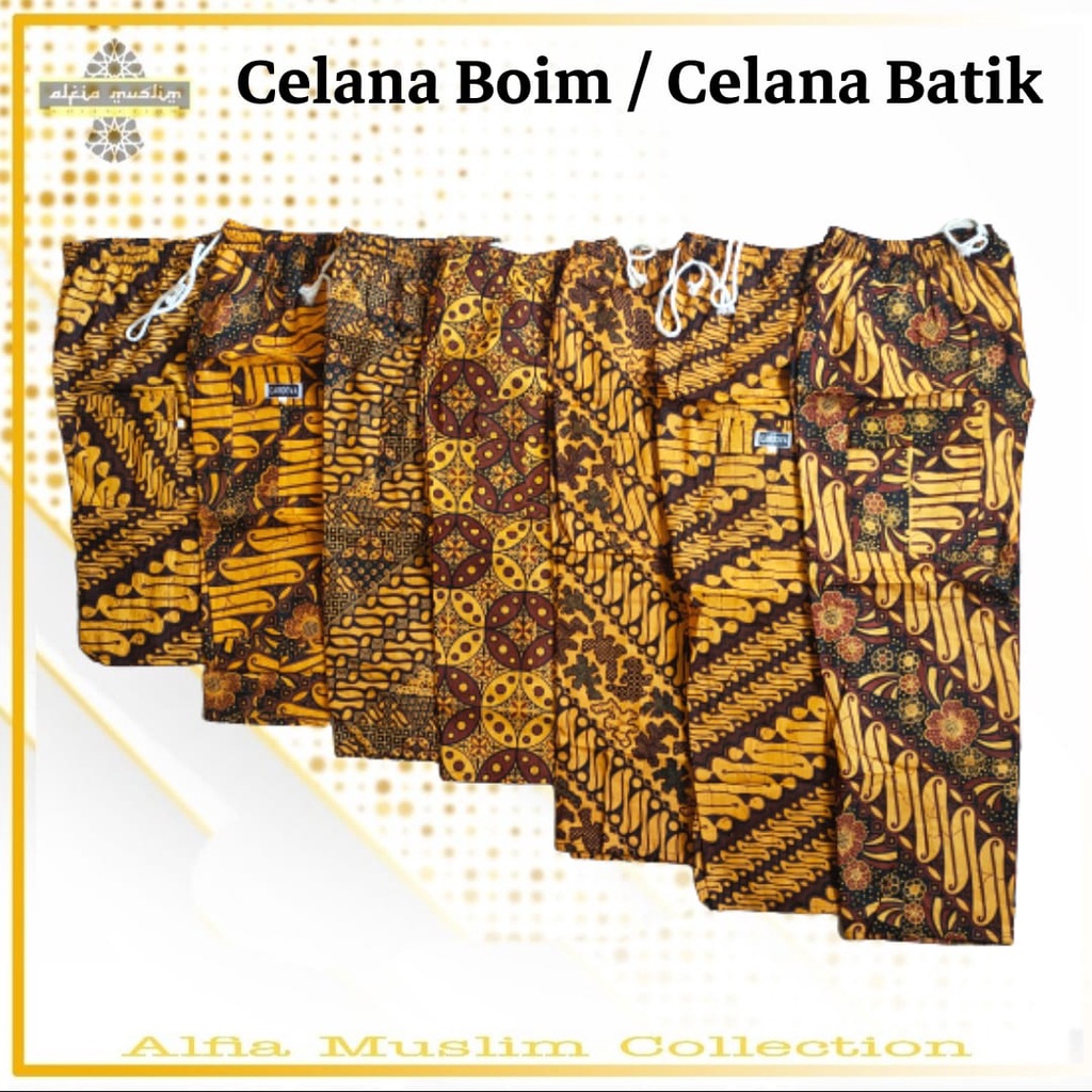 Celana Boim Celana Batik