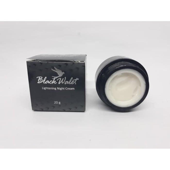 ✨ AKU MURAH ✨[NIGHT CREAM] Black Walet Lightening Night Cream / Original dan BPOM