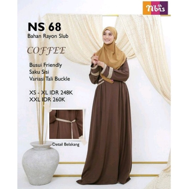 GAMIS NIBRAS NB 068 COFFEE SIZE XL