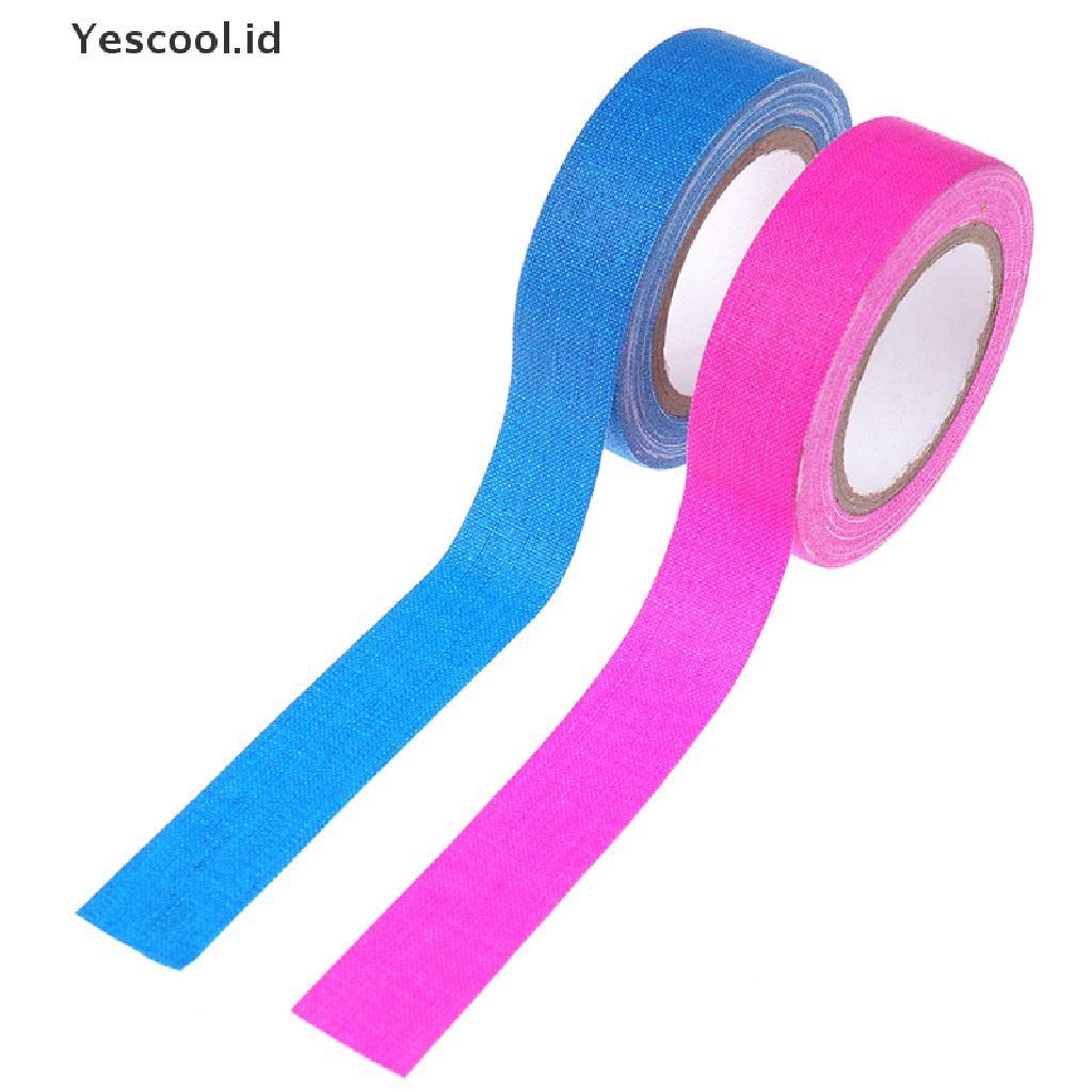 【Yescool】 UV Reactive Tape Blacklight Fluorescent Tape Glow in The Dark Neon Gaffer .