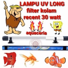 lampu filter kolam ikan lampu uv LONG 30Wat hilangin Lumut dan bakteri