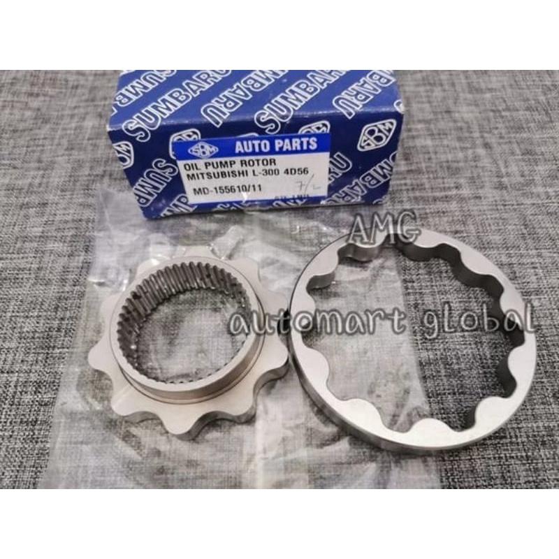 rotor gigi pompa oil L300 diesel 2.5 4d56