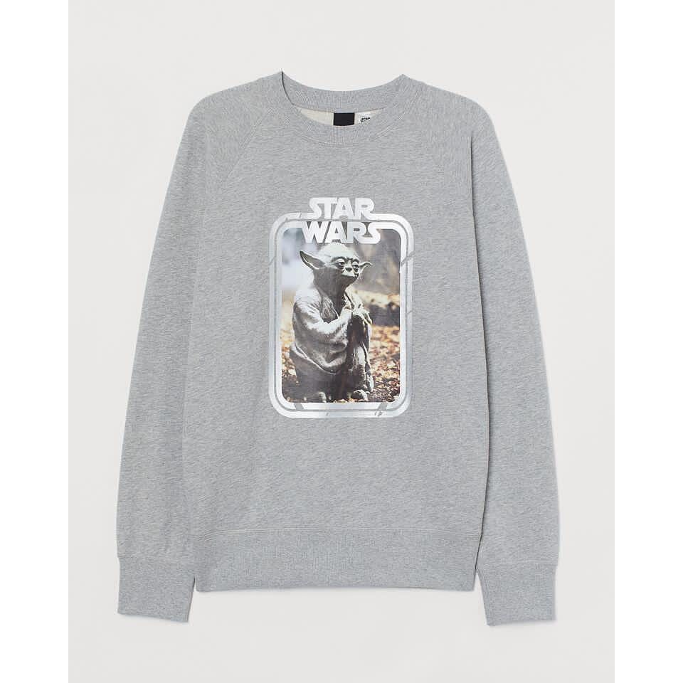 CREWNECK STARWARS GREY
