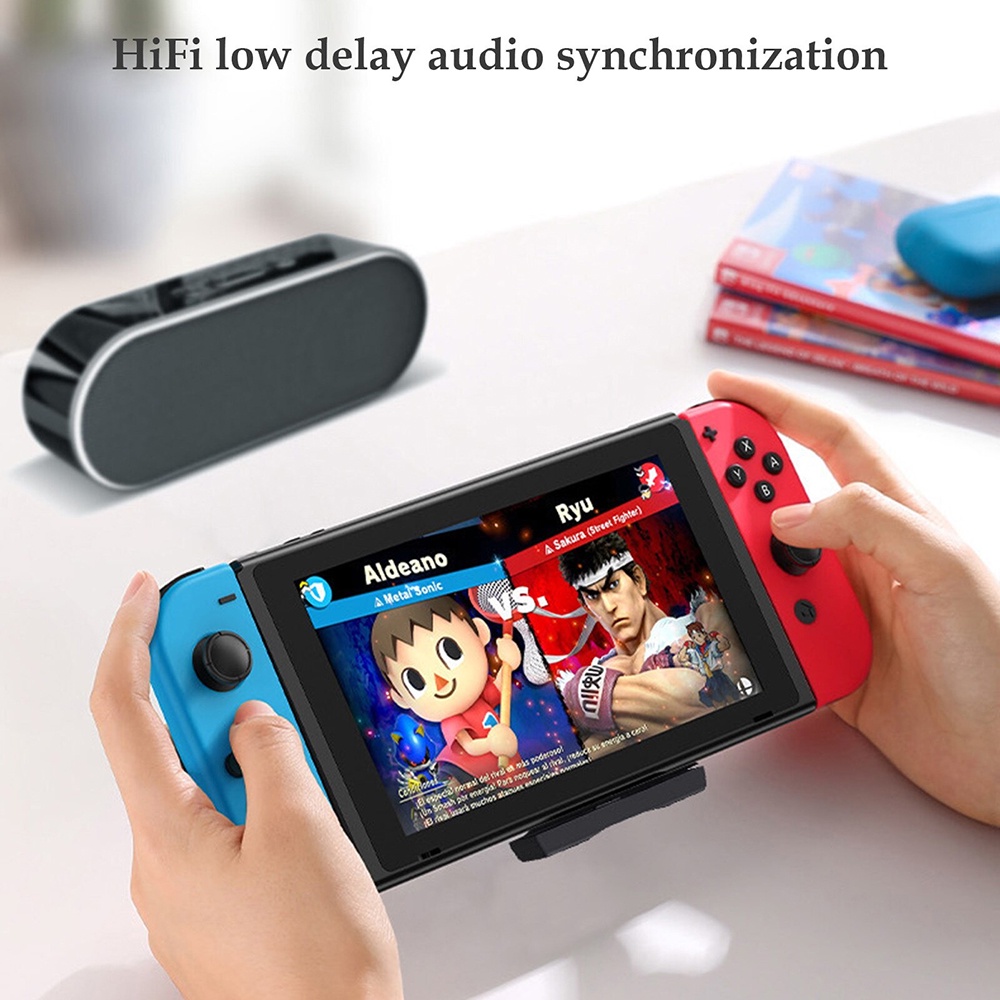 USB Dongle Audio Bluetooth 5.0 Transmitter Adapter for Nintendo Switch - BLS-TX20 - Black