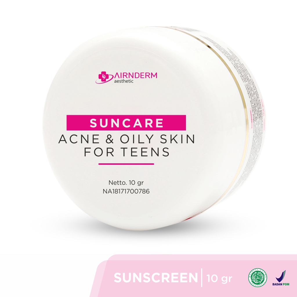 

Airnderm Aesthetic Suncare Acne And Oily Skin For Teens