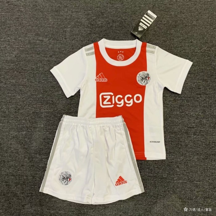 (KIDS / ANAK) JERSEY BOLA AJAX HOME NEW 2021-2022 GRADE ORI IMPORT
