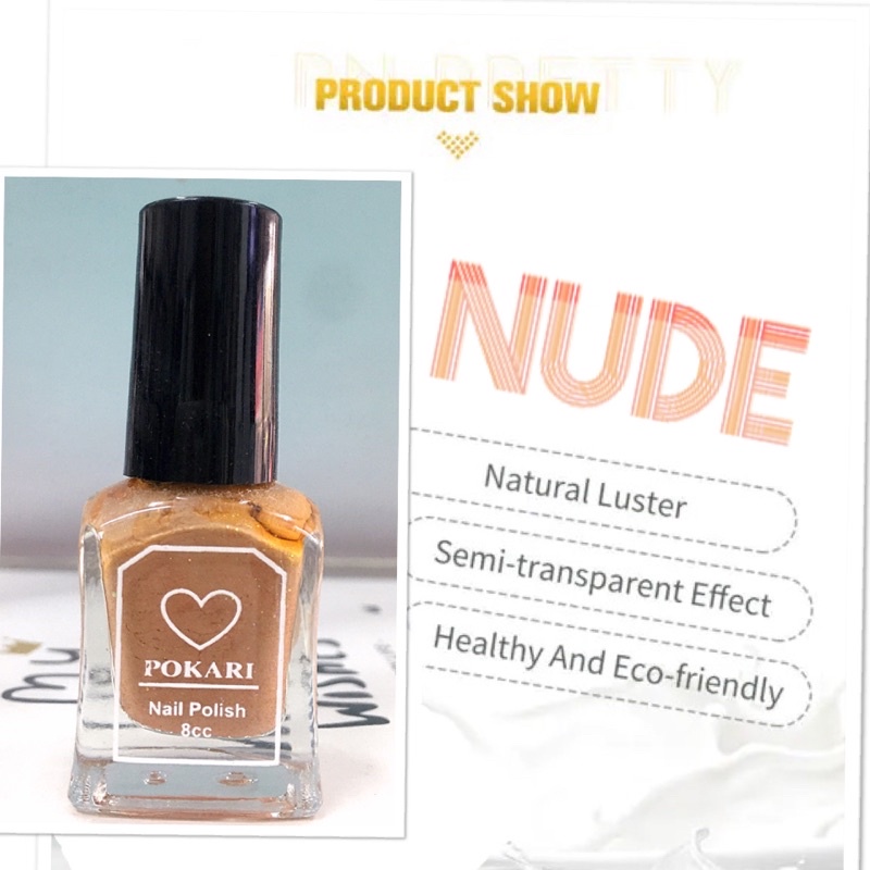 Kutek non- toxic coklat nude