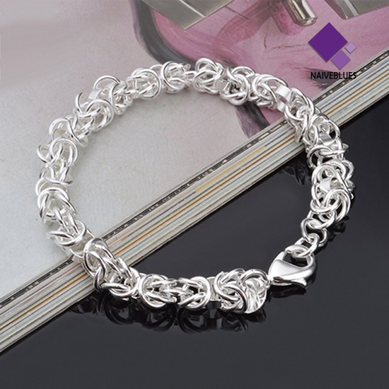 Gelang Rantai 925 Sterling Silver Untuk Wanita