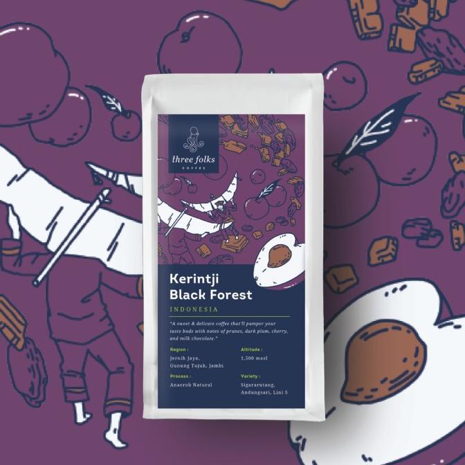 

Kerintji Black Forest 200gr | Specialty Arabica Coffee Beans