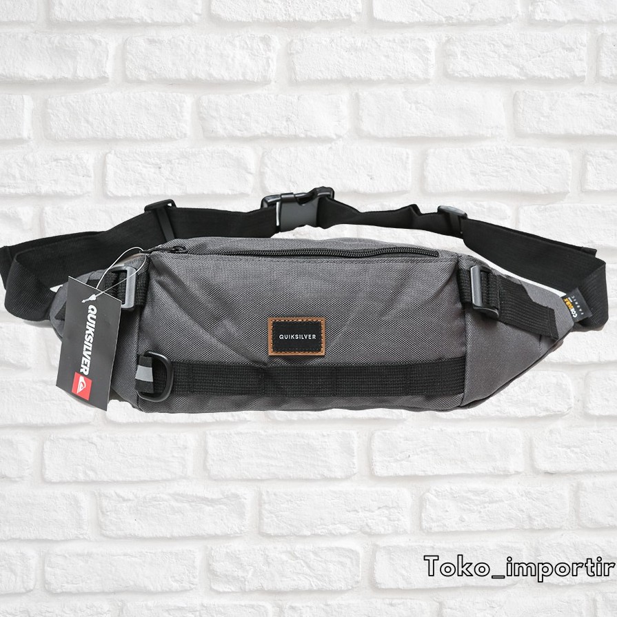 Waistbag Quiksilver Waterproof Mirror Original Tas Pria Anti Air