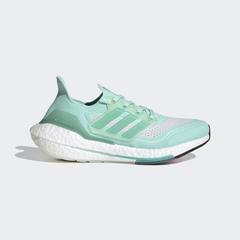 SEPATU RUNNING WANITA ADIDAS ULTRABOOST 21 CLEAR MINT ORIGINAL BNIB RESMI