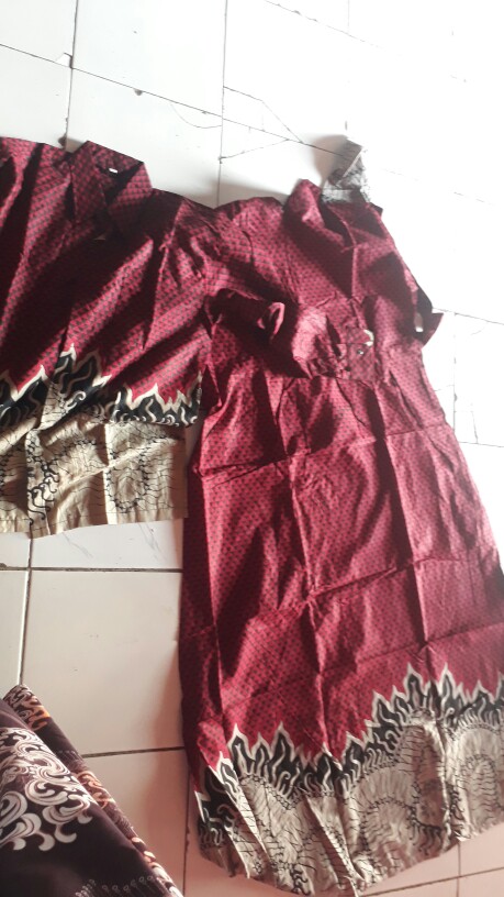 Batik Couple Keluarga Sania Ruffle Couple Batik Ori Ndoro Jowi Dnt Motif Batik Couple Motif Mowo