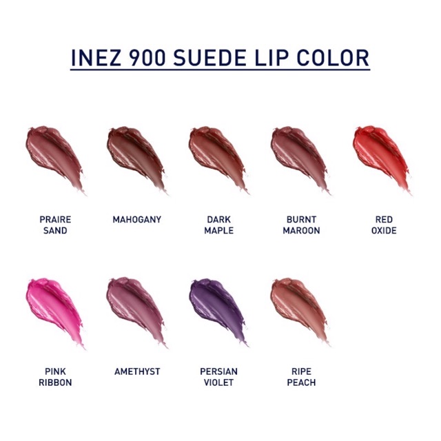 INEZ 900 SUEDE LIP COLOR