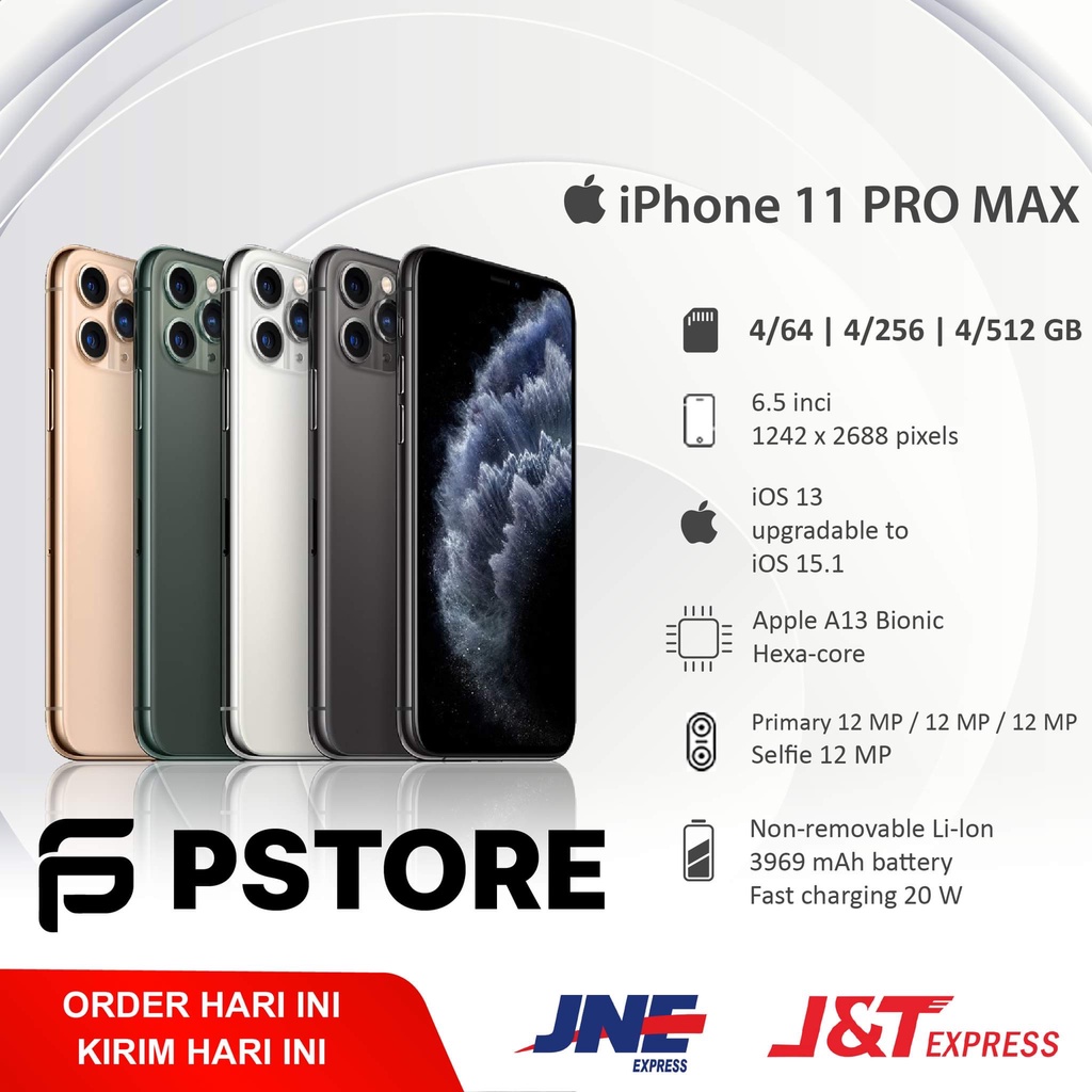 Jual iPhone 11 PRO - 11 PROMAX 256GB/64GB GOOD CONDITION LIKE NEW