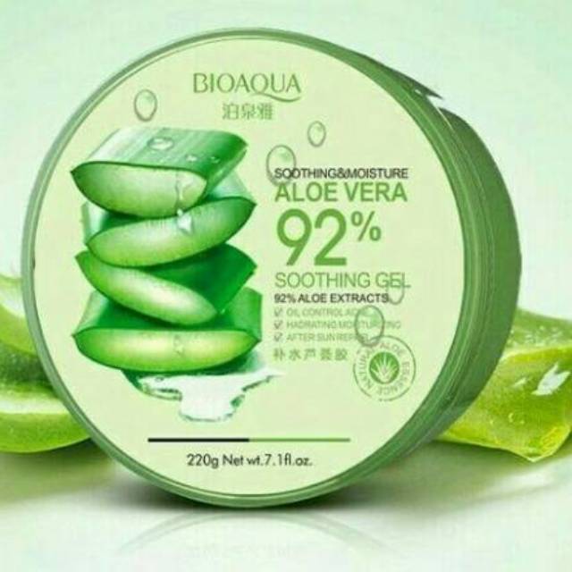 BIOAQUA ALOEVERA SOOTHING GEL 92% / ALOEVERA SOOTHING GEL 92%