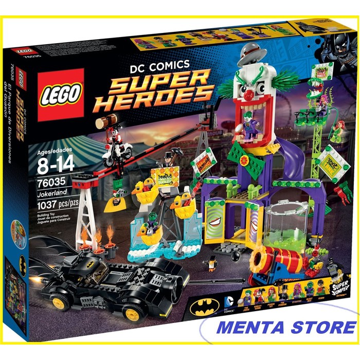 LEGO Super Heroes # 76035 Jokerland DC Comics Joker Land Robin Gotham