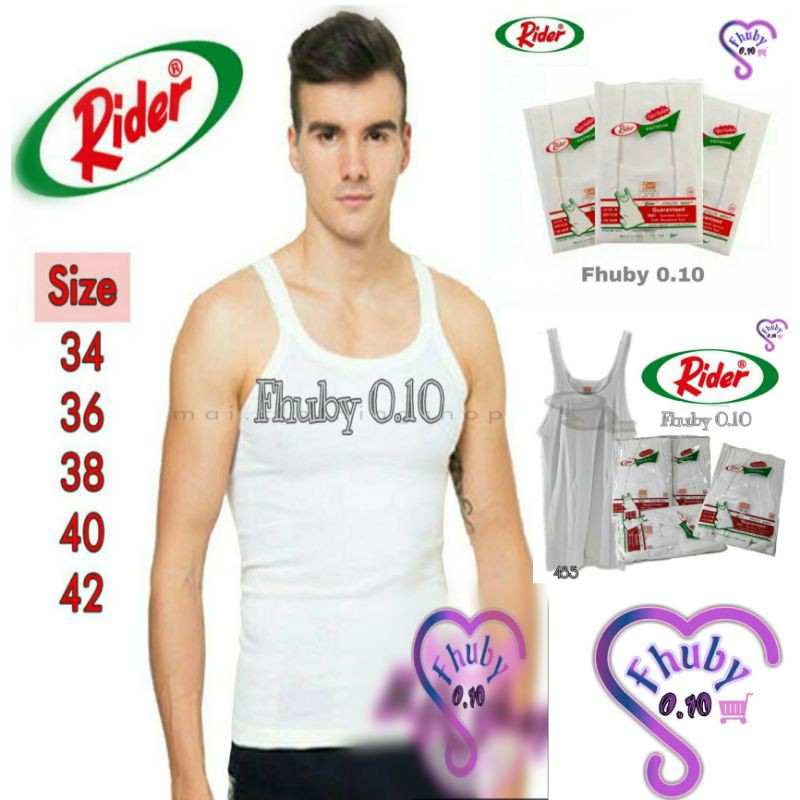 Singlet Rider / Kaos Dalam Rider / Kaos Dalam Pria Dewasa