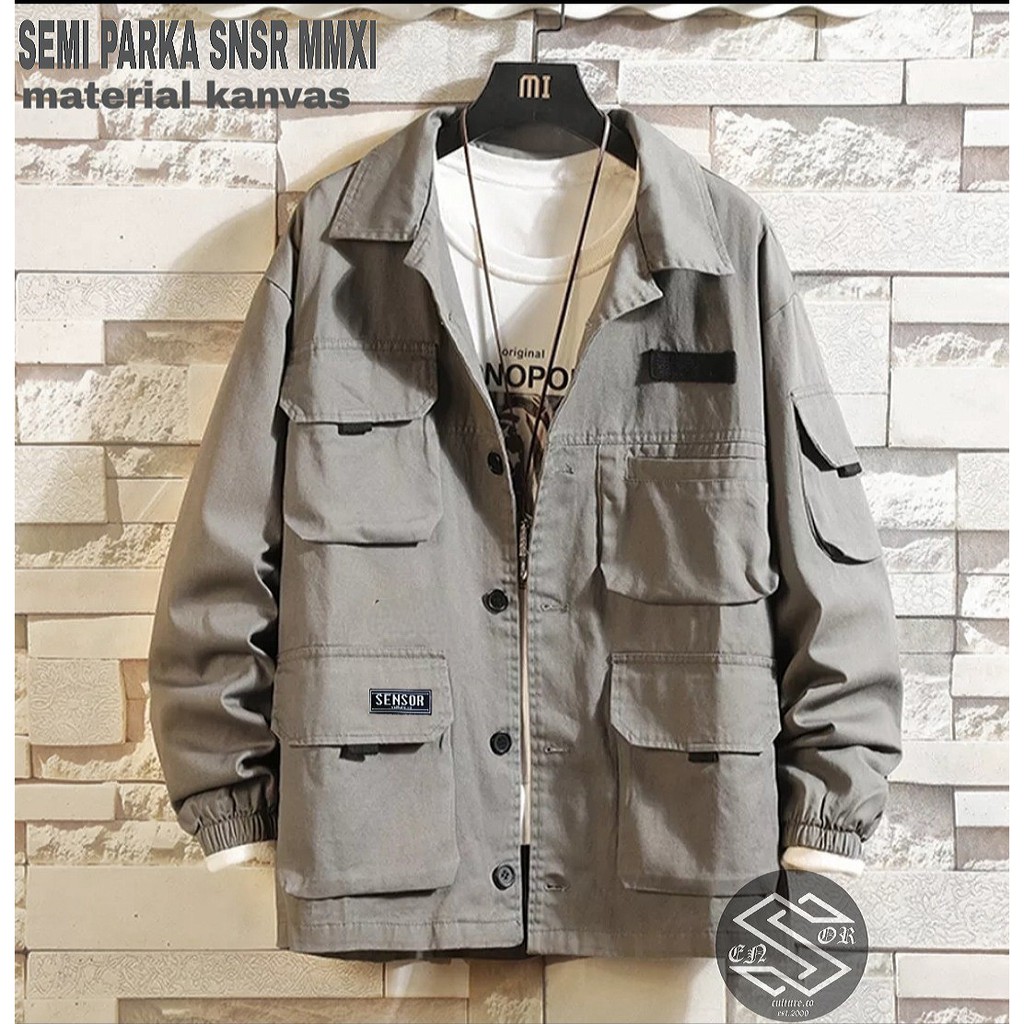 SM - JAKET SEMI PARKA SNSR MMIX ORIGINAL