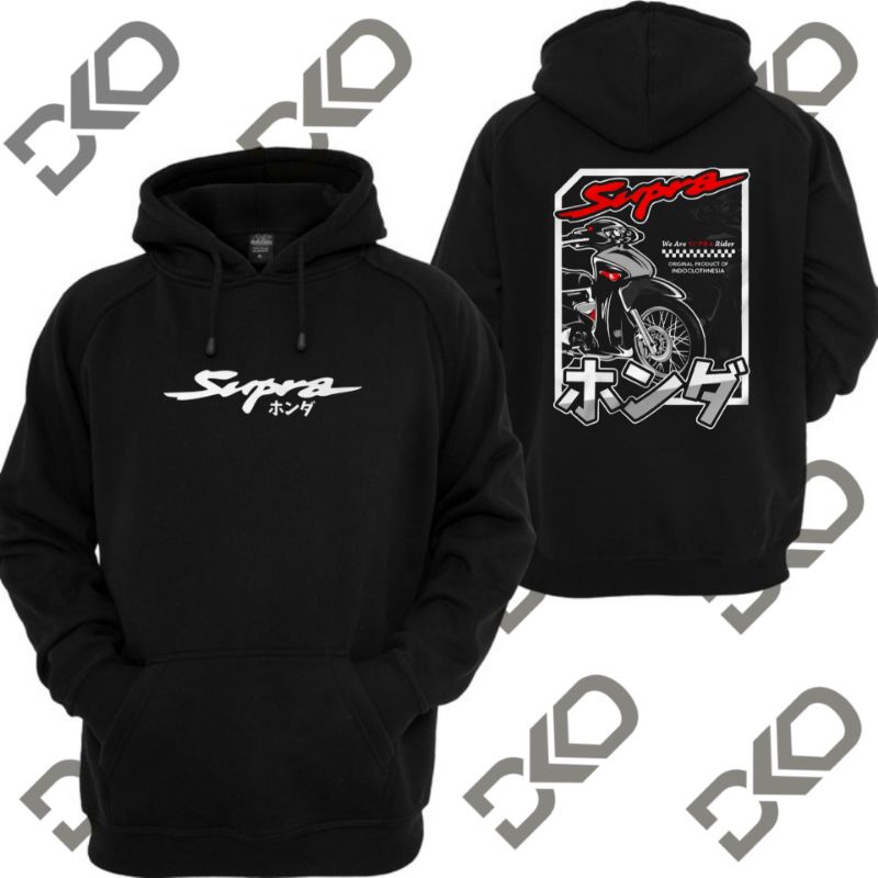 JAKET HOODIE MOTOR SUPRA X