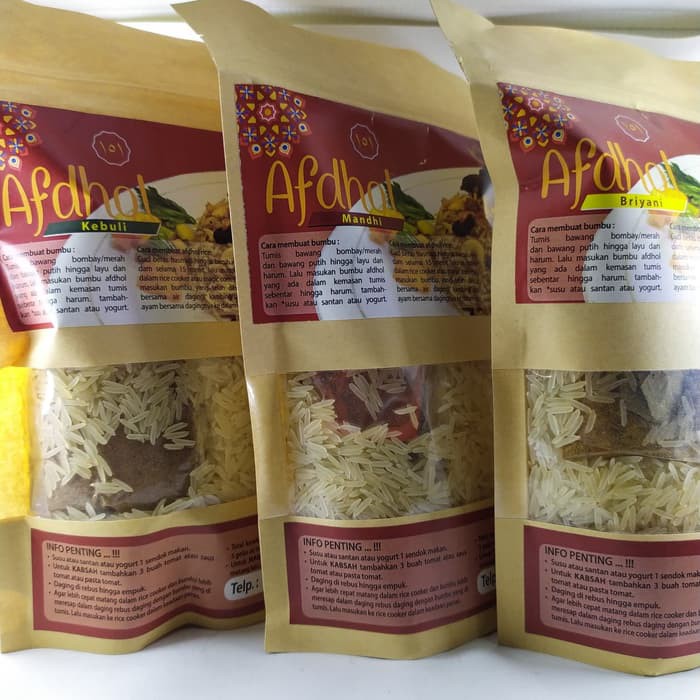 

beras kebuli briyani kabsah mandhi basmati