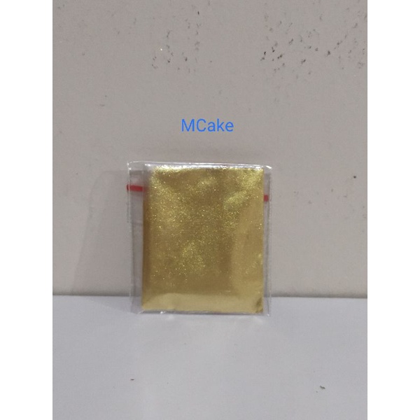 

Lustre Dust Gold Bubuk Emas atau Silver Utk Hiasan Kue