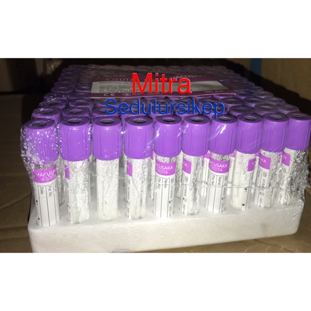 Tabung Vacutainer EDTA 3 ml Sakamed