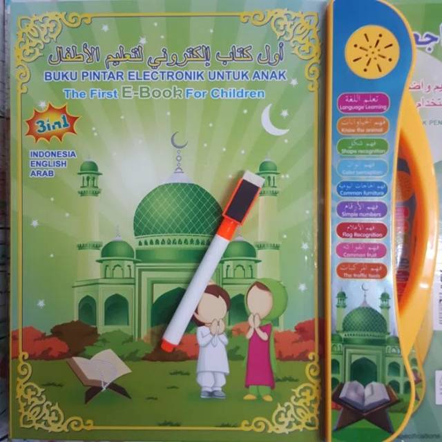 GROSIR E-BOOK 3 BAHASA MUSLIM / MAINAN ANAK EDUKASI E BOOK EBOOK MUSLIM / BUKU PINTAR ANAK-4