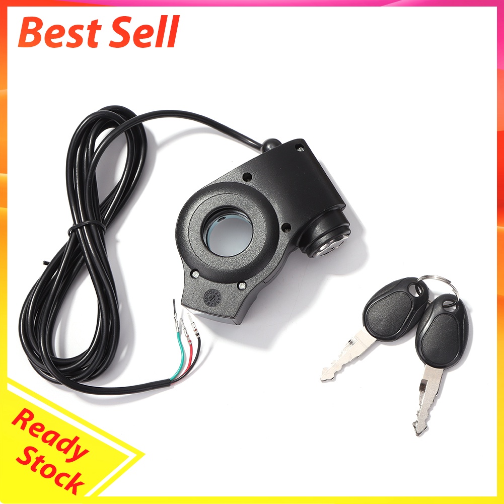 Scooter Ignition Lock Key Cylinder Starter Switch Locks for KUGOO M4 PRO