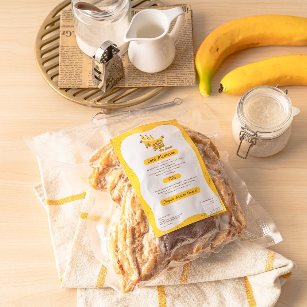 

FROZEN FOOD - PISANG GORENG FROZEN - PISANGKU KREZZ 1KG