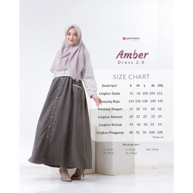 Amber Dress by Yasmeera