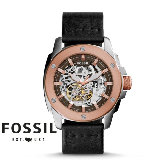 Super Promo Jam Tangan Pria Merk Fossil Original Type ME 3082 Otomatis Terbatas