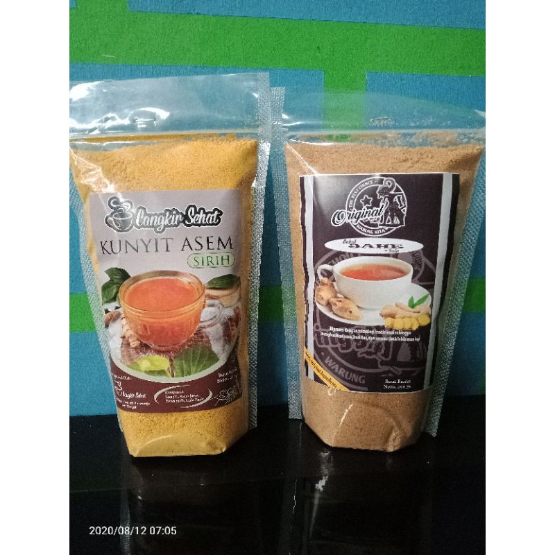 

minuman herbal 1 paket 2 varian 200g