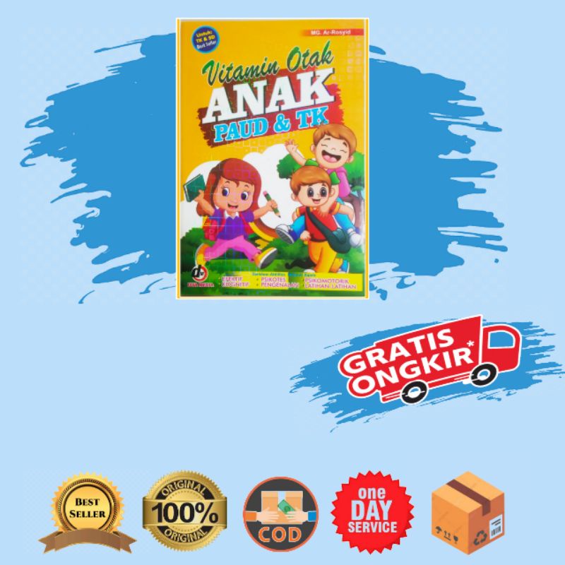 BUKU VITAMIN OTAK ANAK PAUD DAN TK BUKU ANAK BUKU TK PAUD