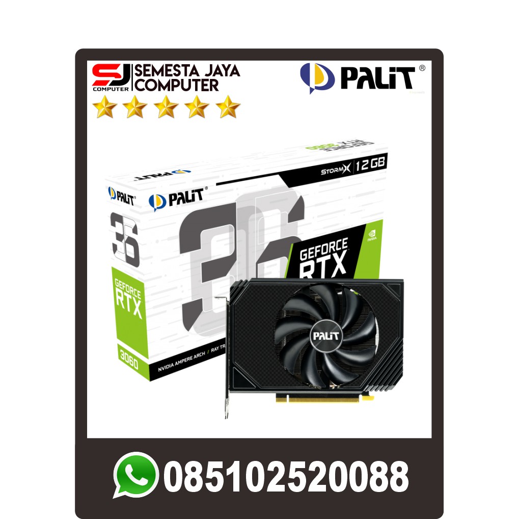 VGA PALIT RTX 3060 12GB GDDR6 STORM X