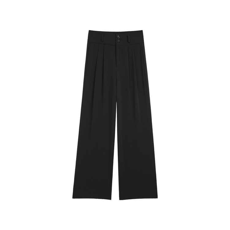 XIAOZHAINV Celana Wanita Korean Style High Waist Loose Pants 9722