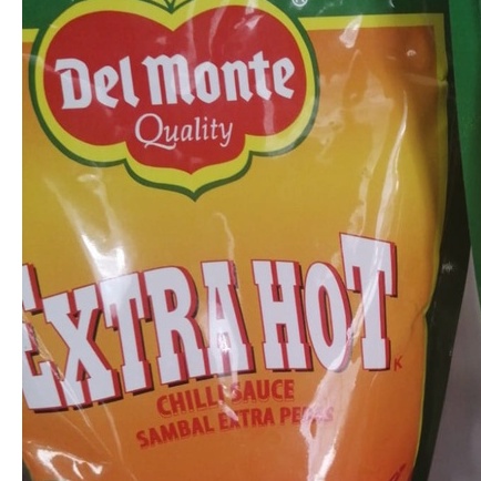 

SAUS SAMBAL DELMONTE EXTRA HOT CHILI SAUCE 1KG
