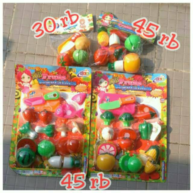 Mainan anak buah potong cutting food Shopee Indonesia Mainan anak buah potong cutting food Shopee Indonesia