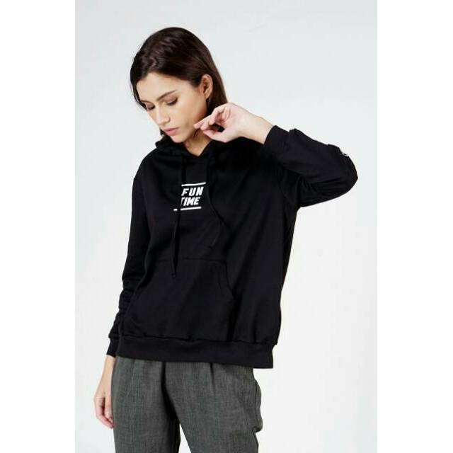 Logo Jeans Rascal Black Sweater Hoodie