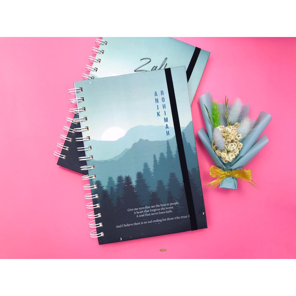 

Custom Hardcover A4 Notebook Kawakibbooks