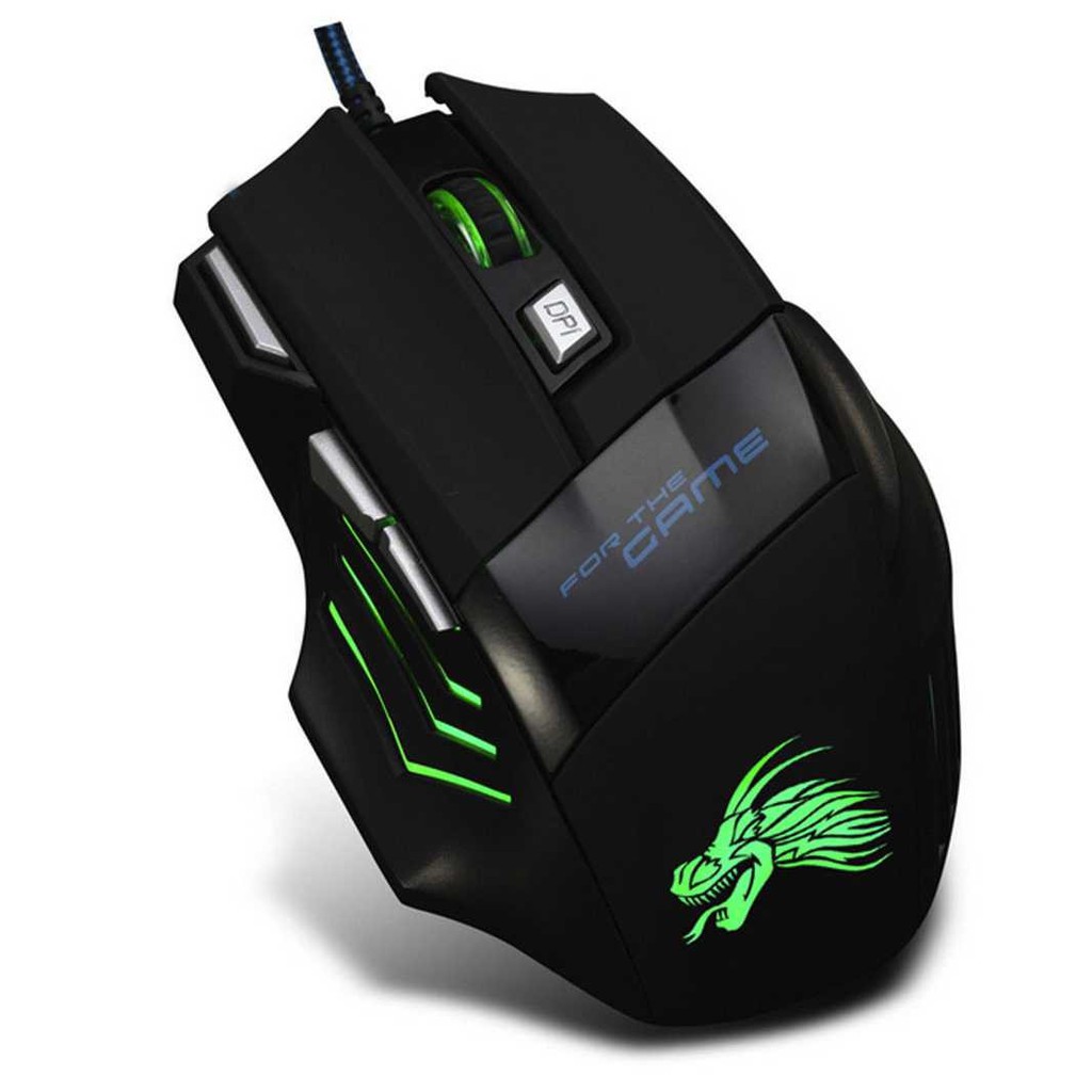 Gaming Mouse Wired LED Murah Mos Game Aksesoris Komputer Keren Mous Laptop Terbaru