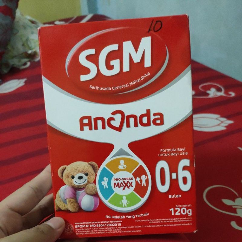 susu SGM usia 0-6 bulan 120gram
