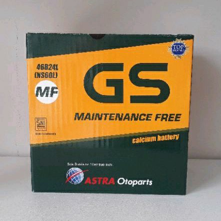 Aki Mobil Nissan March GS Astra MF NS60L Aki Kering